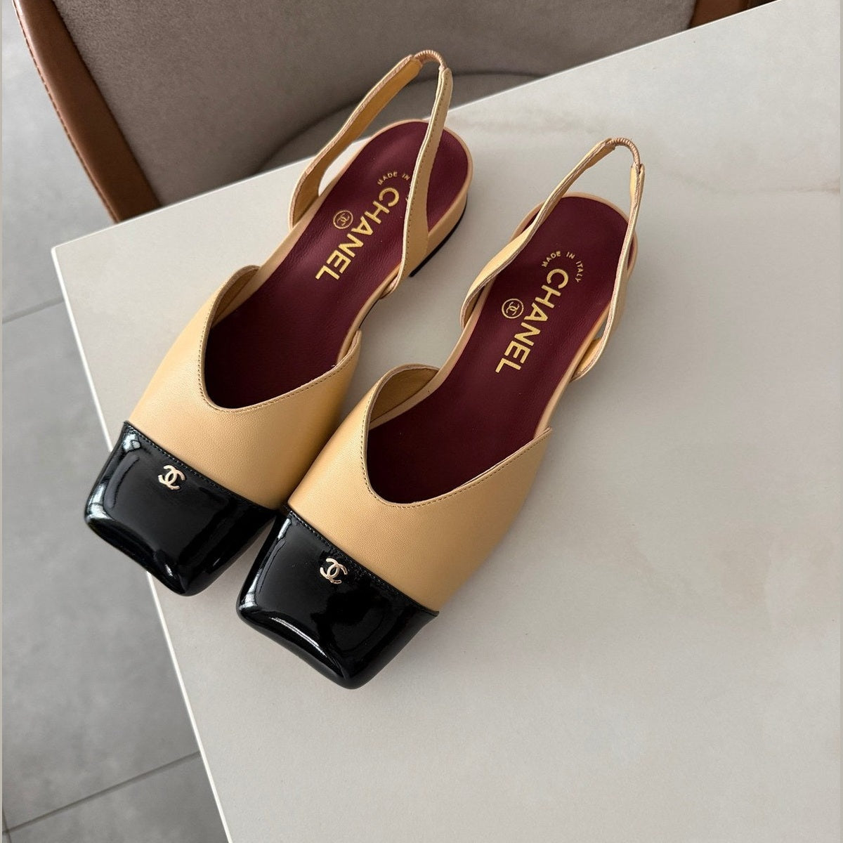 Image of Chanel slingback במלאי