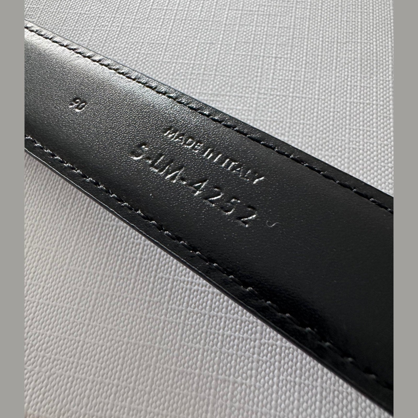 Image of חגורת עור Celine