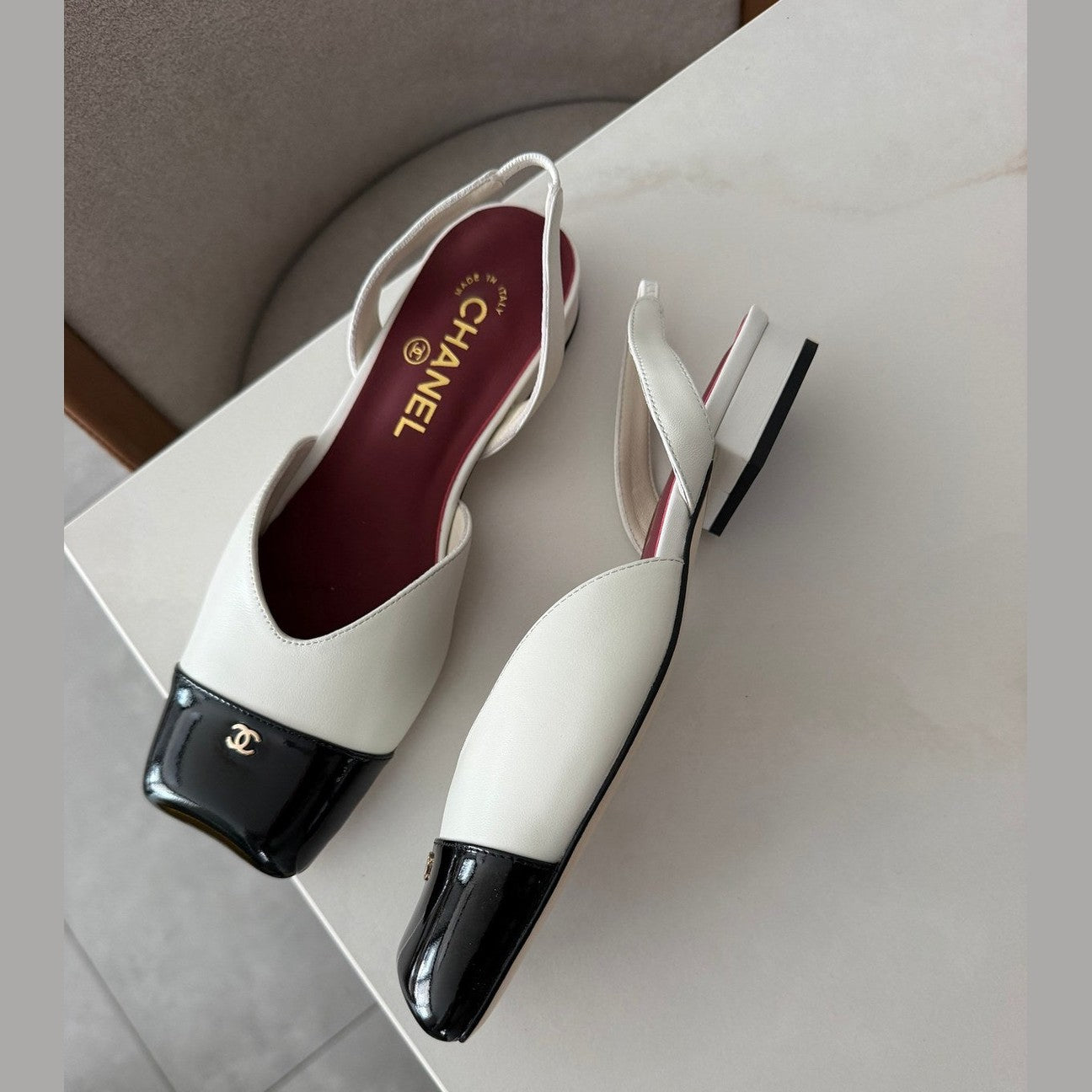 Chanel slingback במלאי
