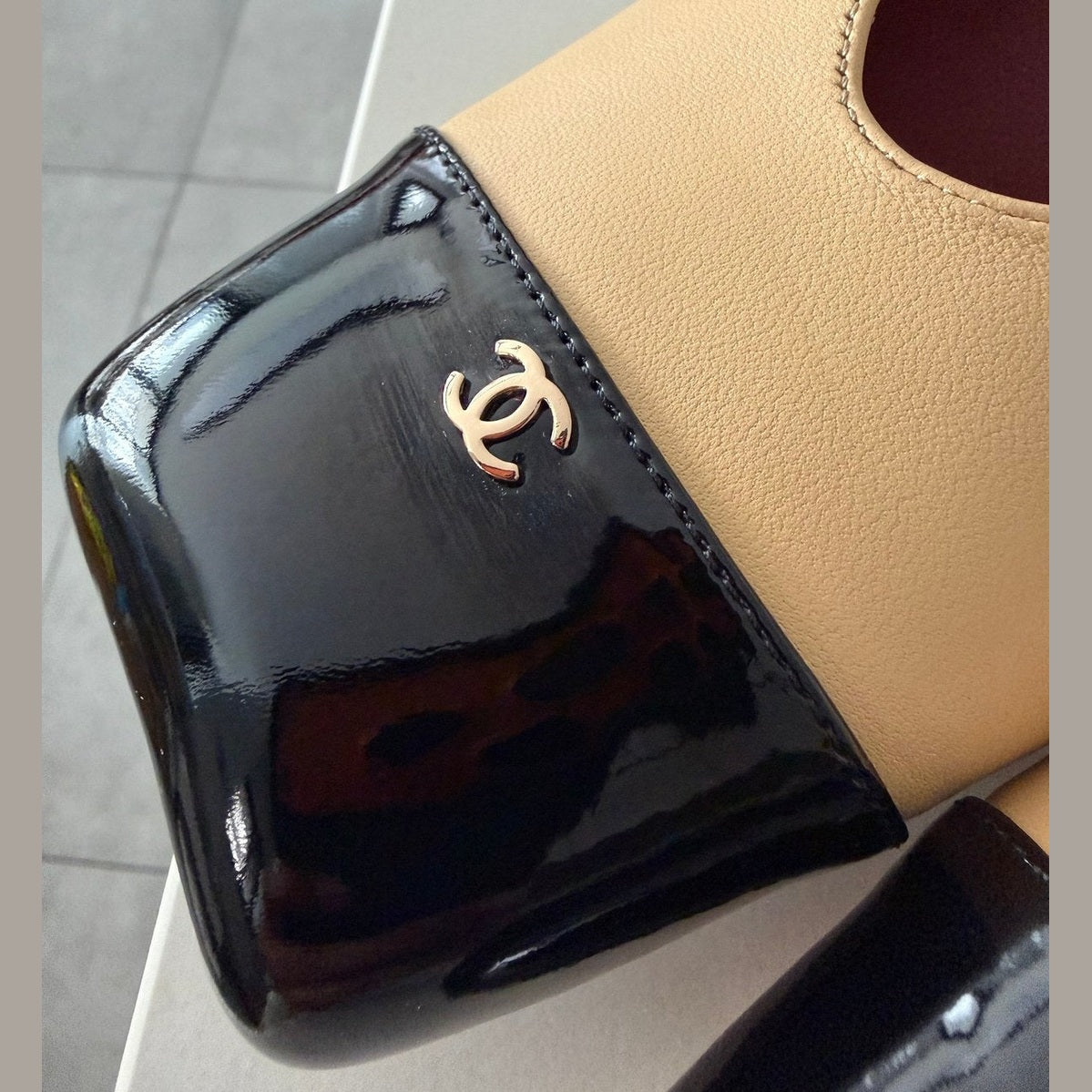 Image of Chanel slingback במלאי