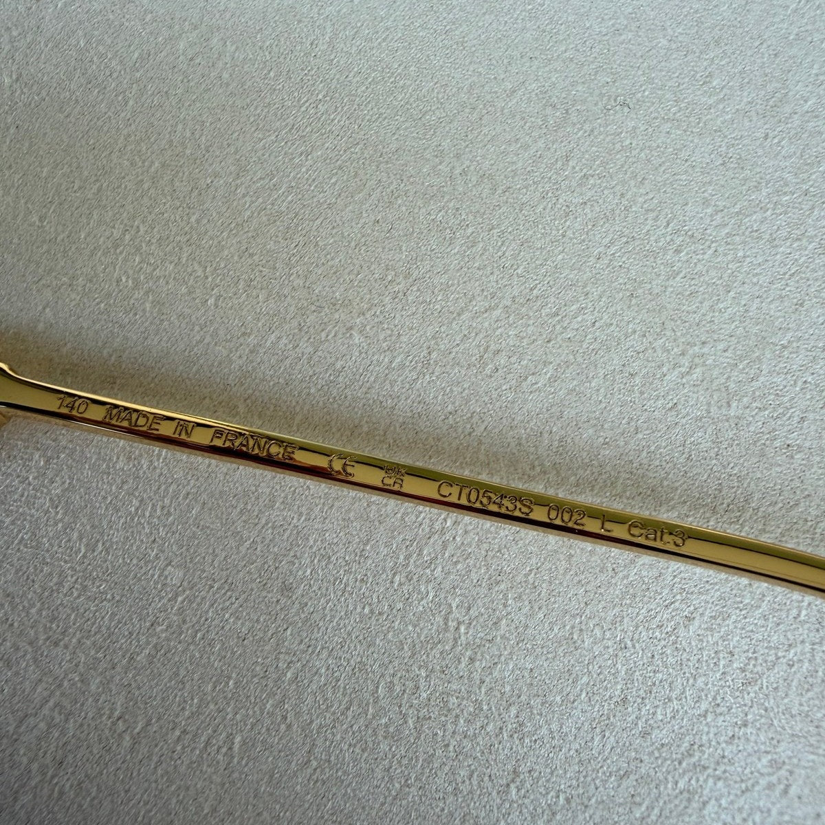Image of Cartier - sunglasses במלאי דגם מספר 6