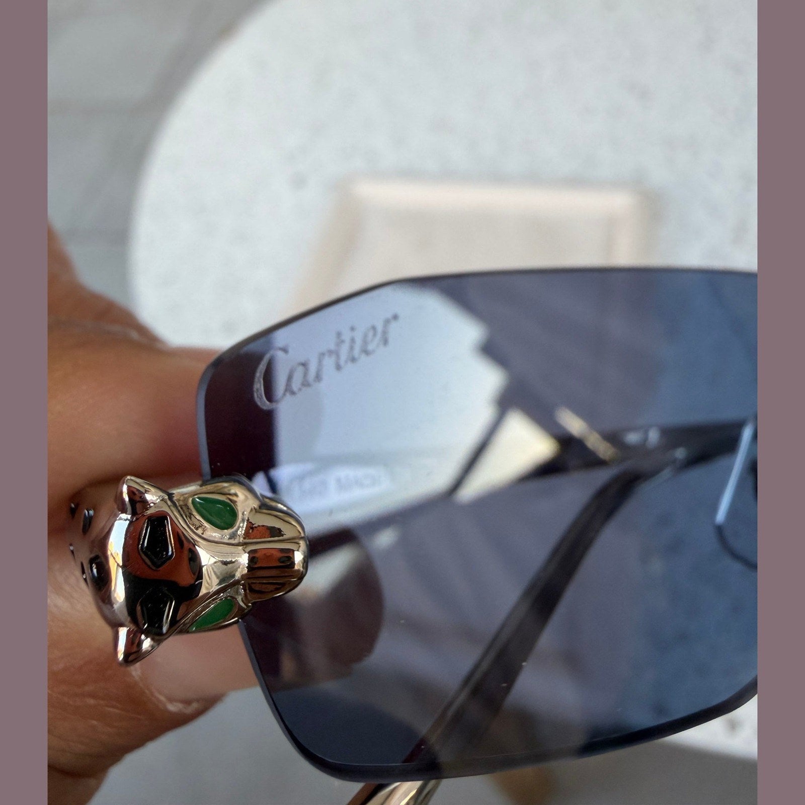 Cartier - sunglasses במלאי דגם מספר 4
