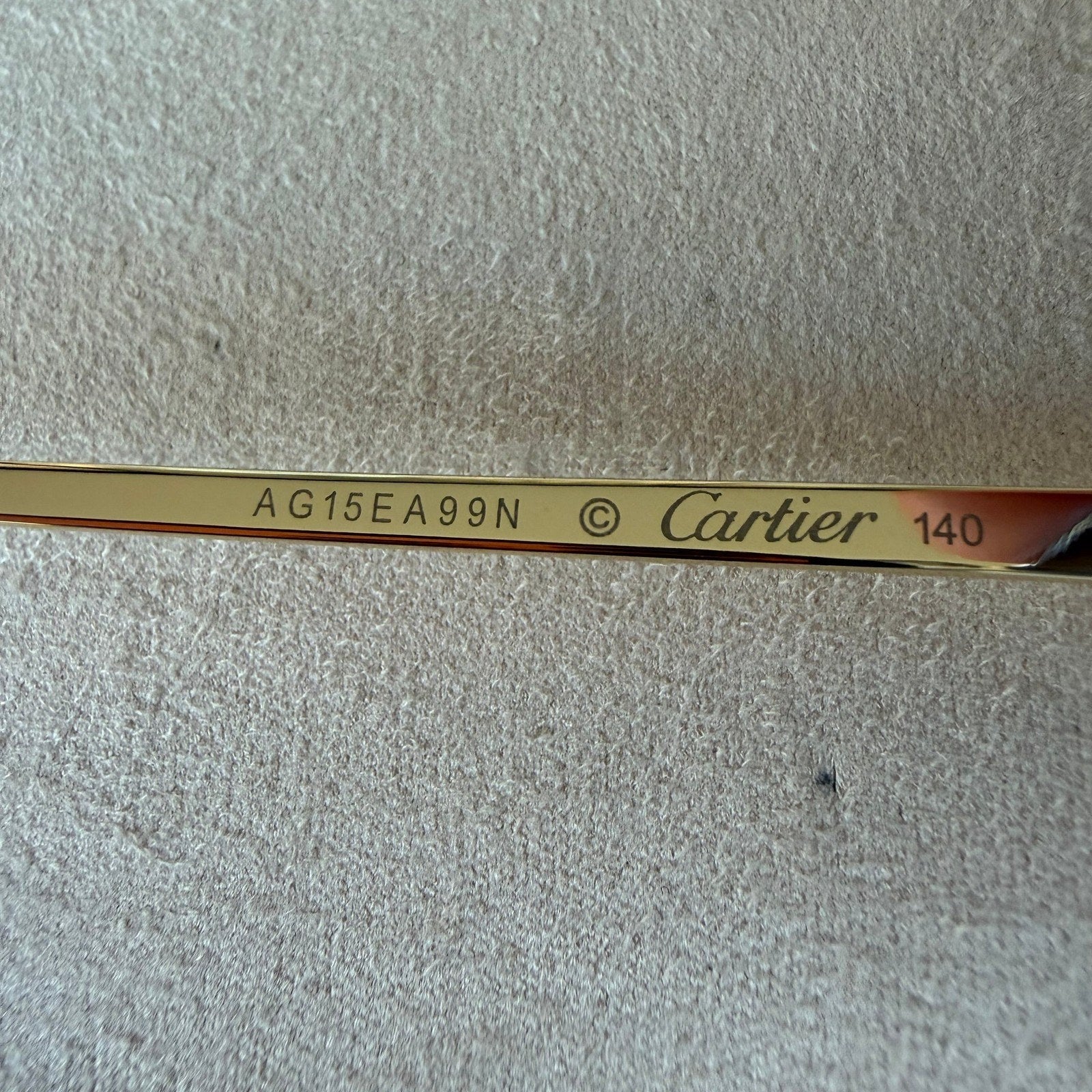 Image of Cartier - sunglasses במלאי דגם מספר 7