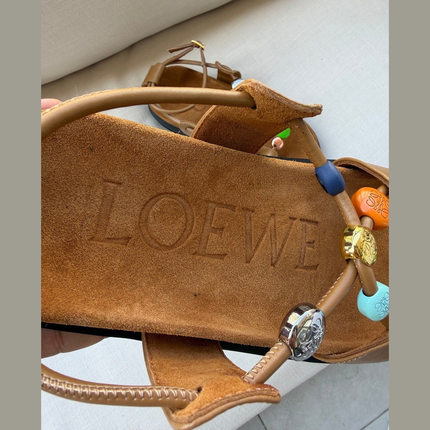 Image of LOEWE sandals במלאי חום