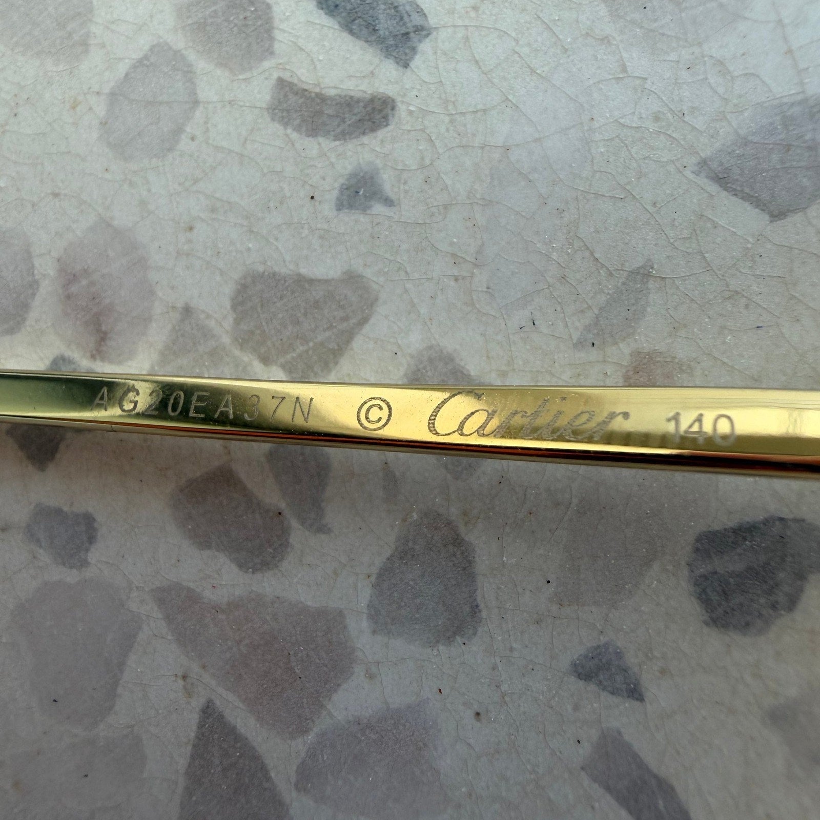 Image of Cartier - sunglasses במלאי דגם מספר 7