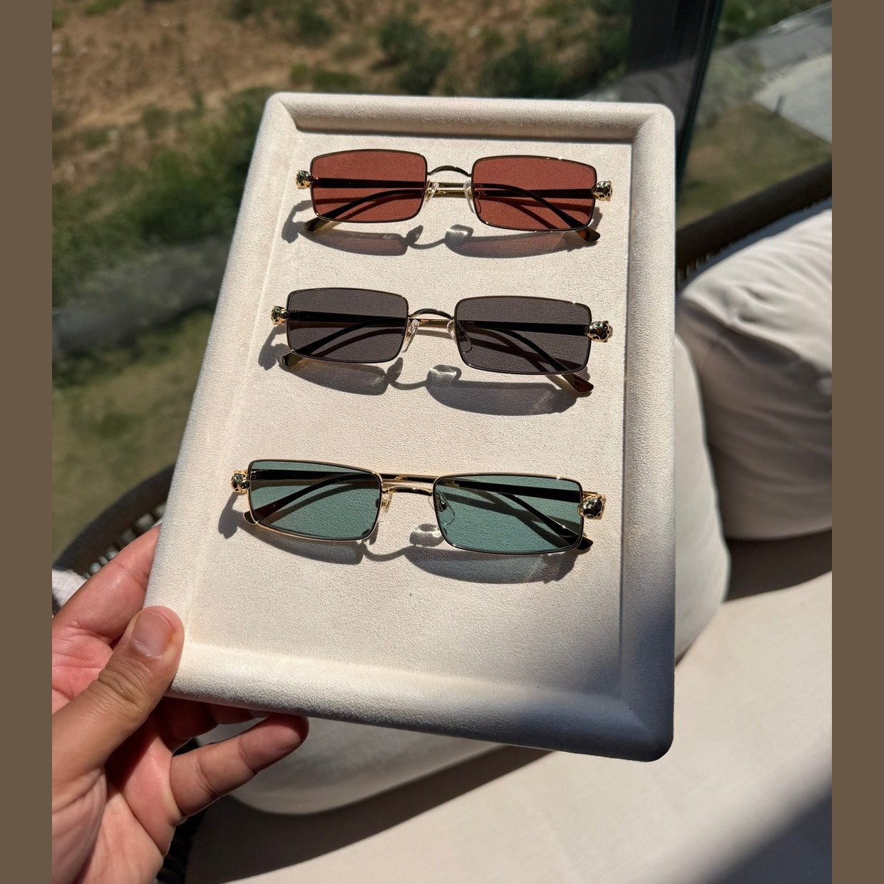 Image of Cartier - sunglasses  דגם מספר 1 במלאי