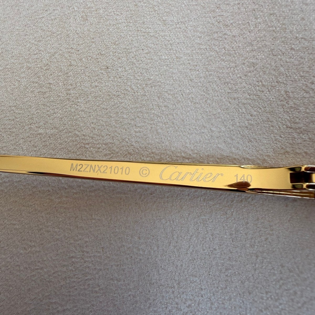 Image of Cartier - sunglassesדגם מספר 1 במלאי