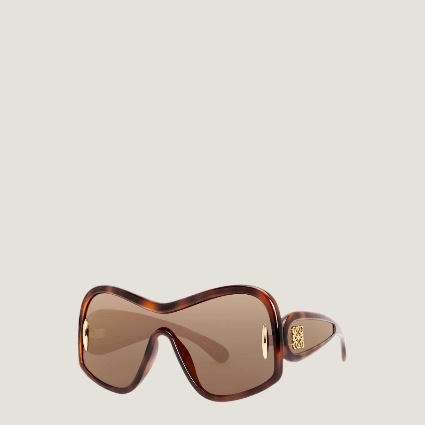 LOEWE sunglasses with modern artistic design and UV400 protection.