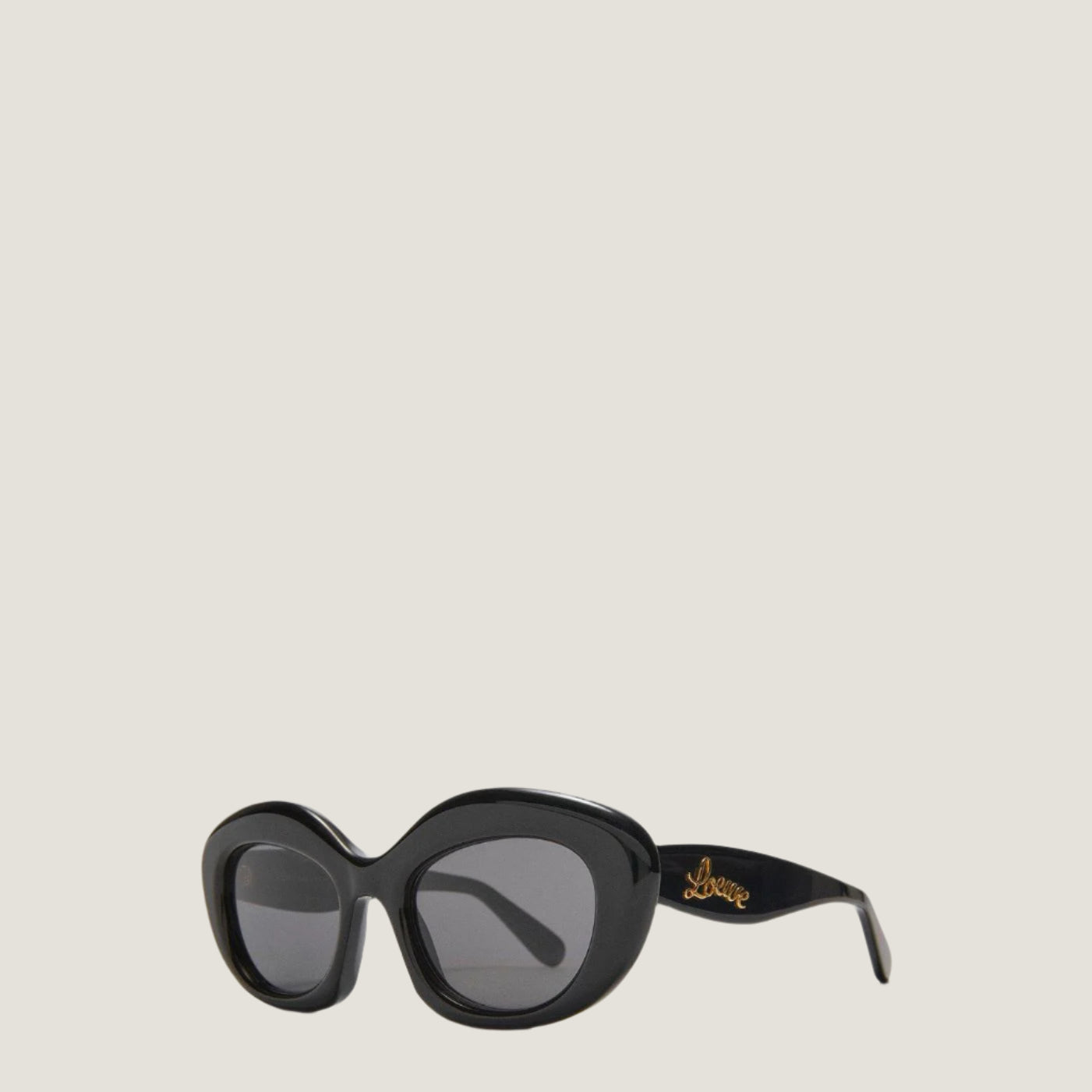 Image of LOEWE sunglasses with unique geometric frames, modern artistic design, and UV400 protection.