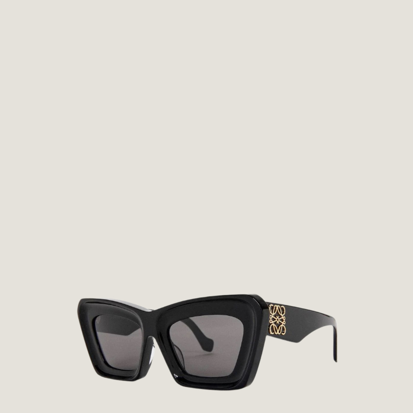 Image of LOEWE sunglasses with modern artistic design and UV400 protection.