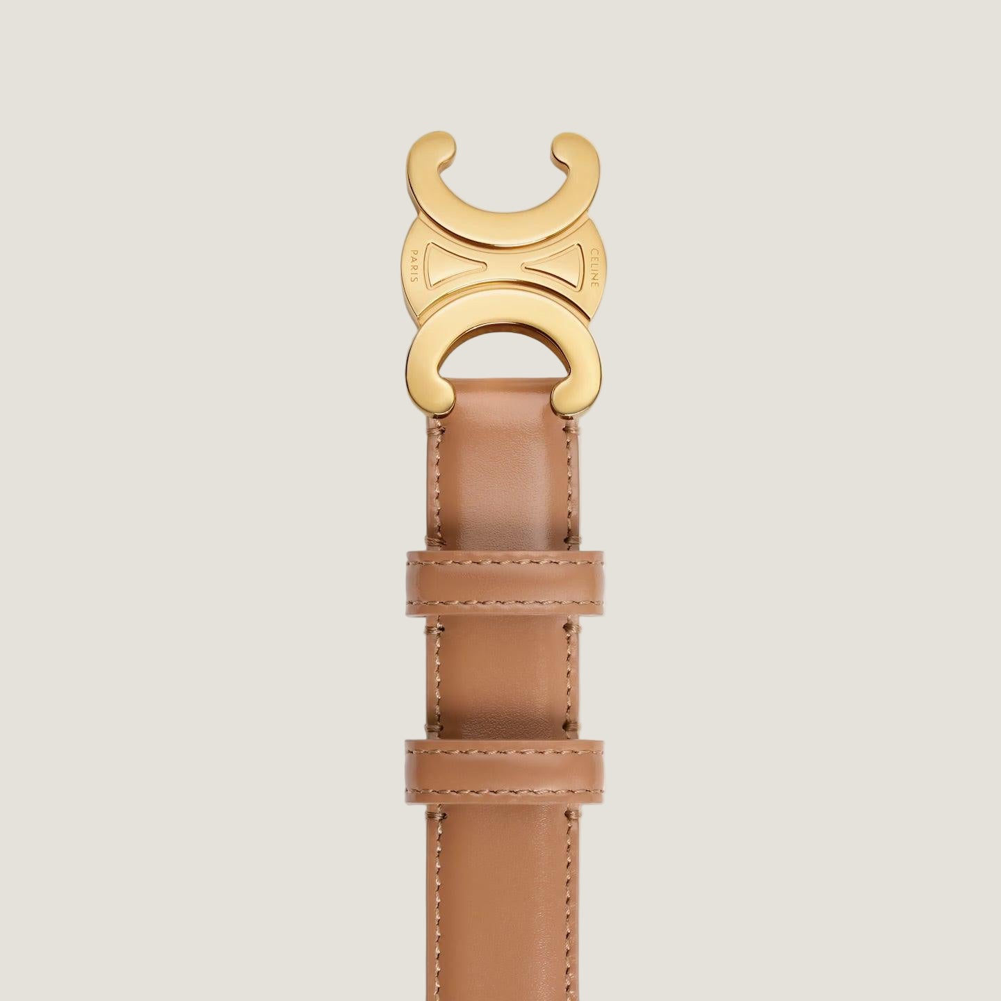 Image of חגורת עור Celine