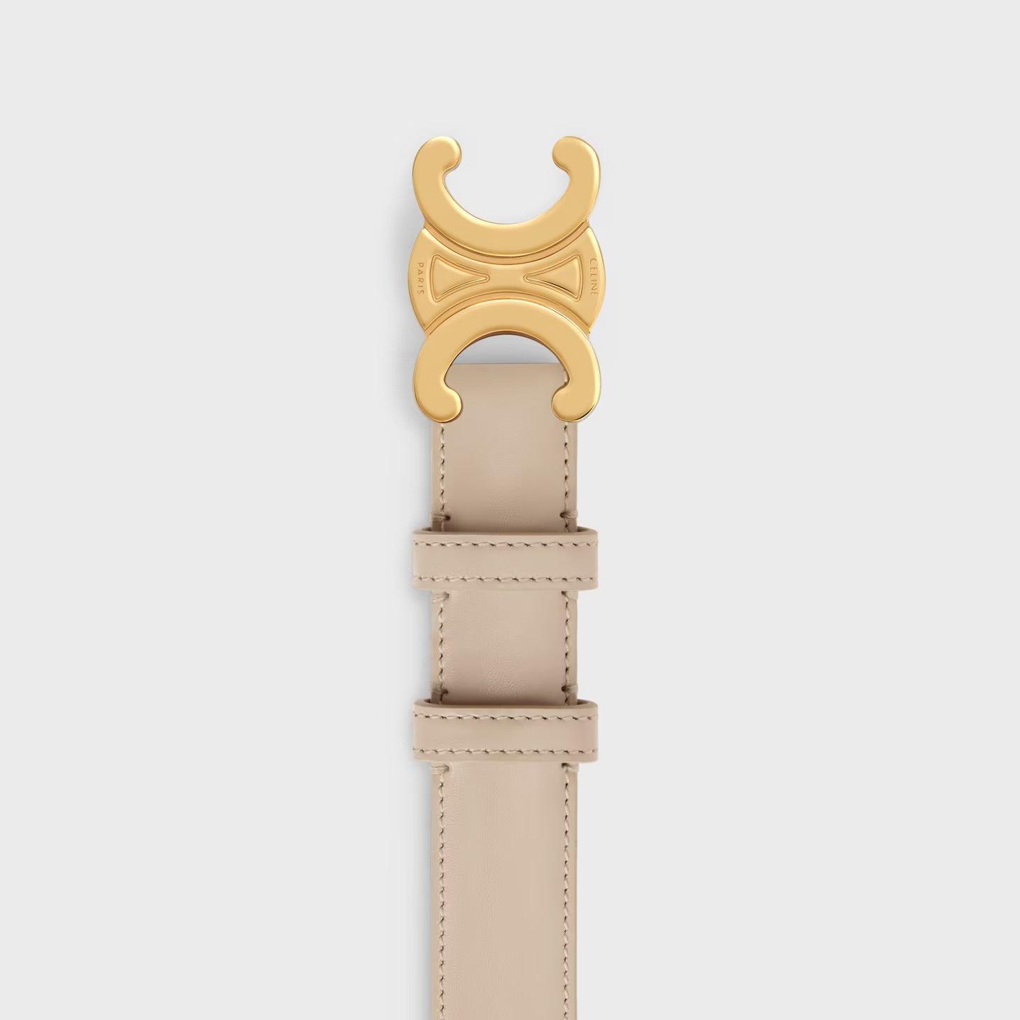 חגורת עור Celine