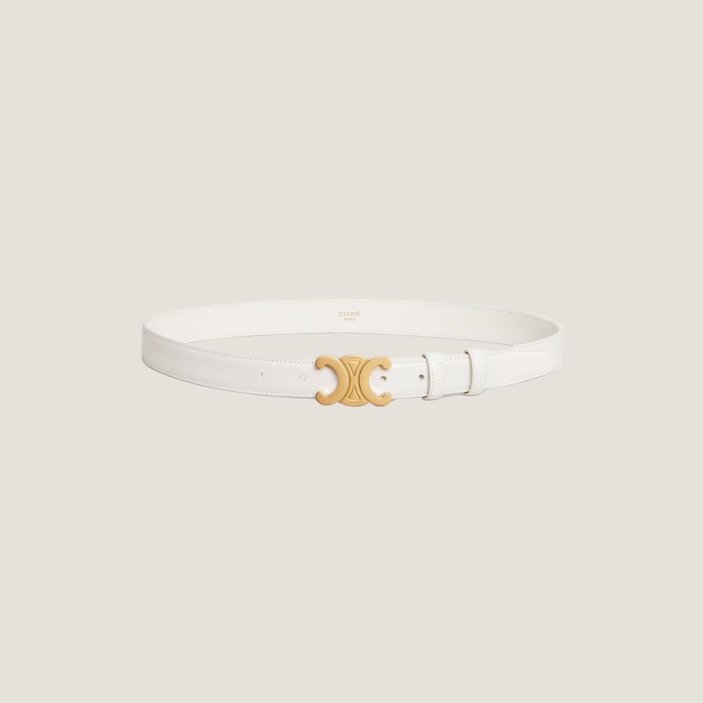 חגורת עור Celine
