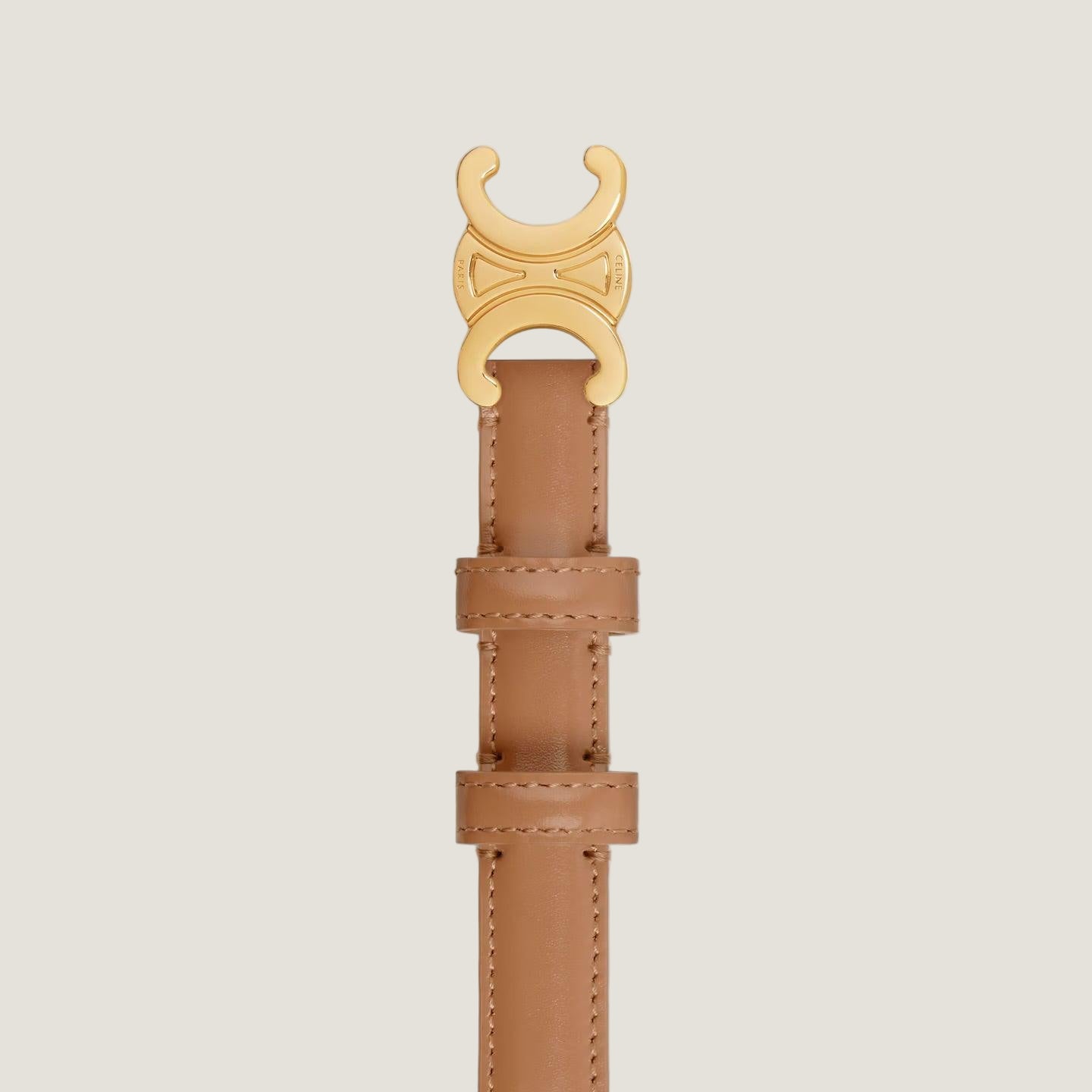 Image of חגורת עור Celine