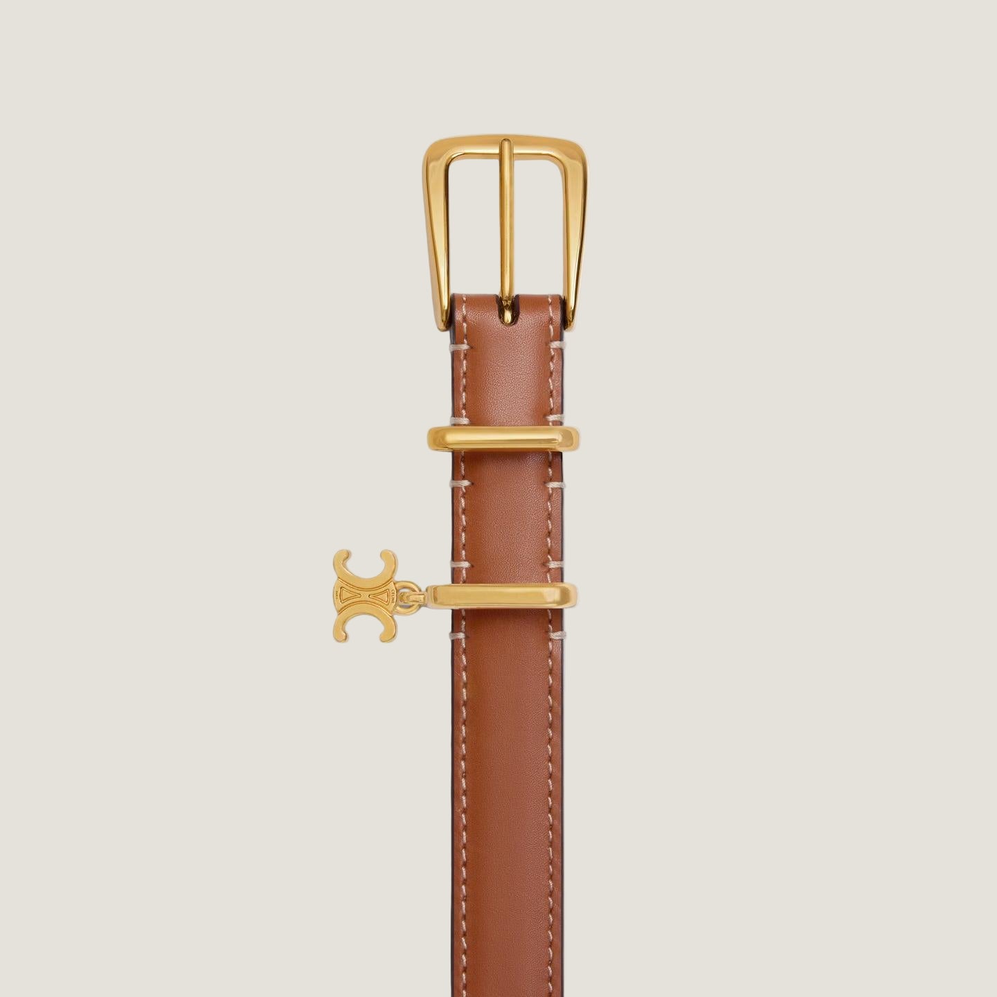 חגורת עור Celine