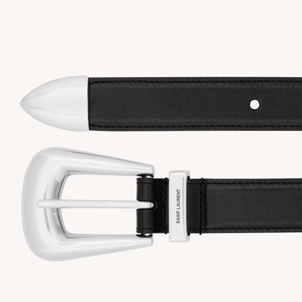 Saint Laurent - חגורת עור