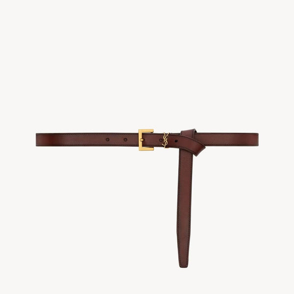 Saint Laurent - חגורת עור