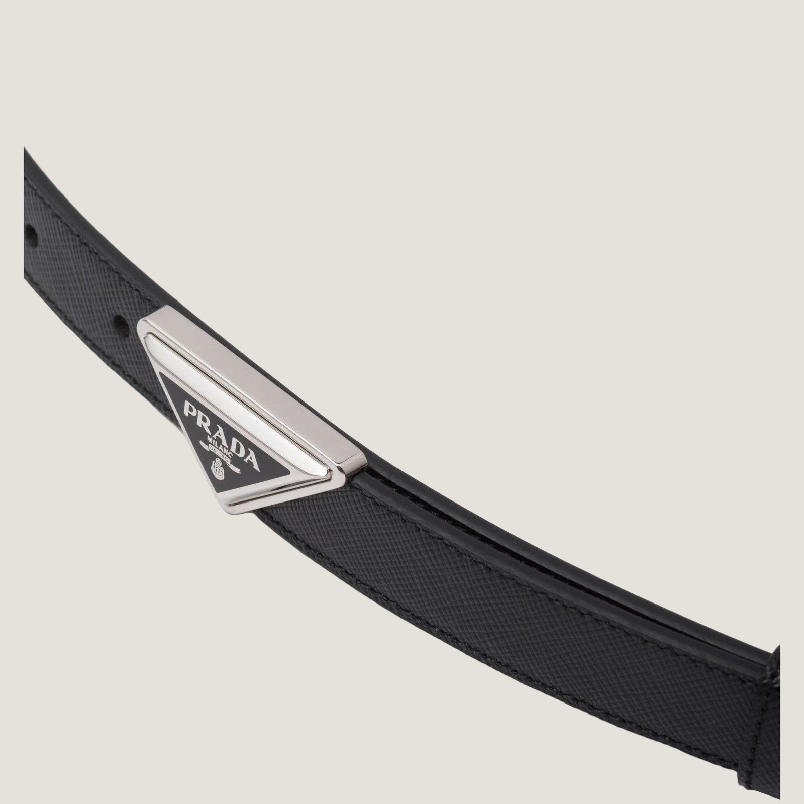 Image of חגורת עור PRADA
