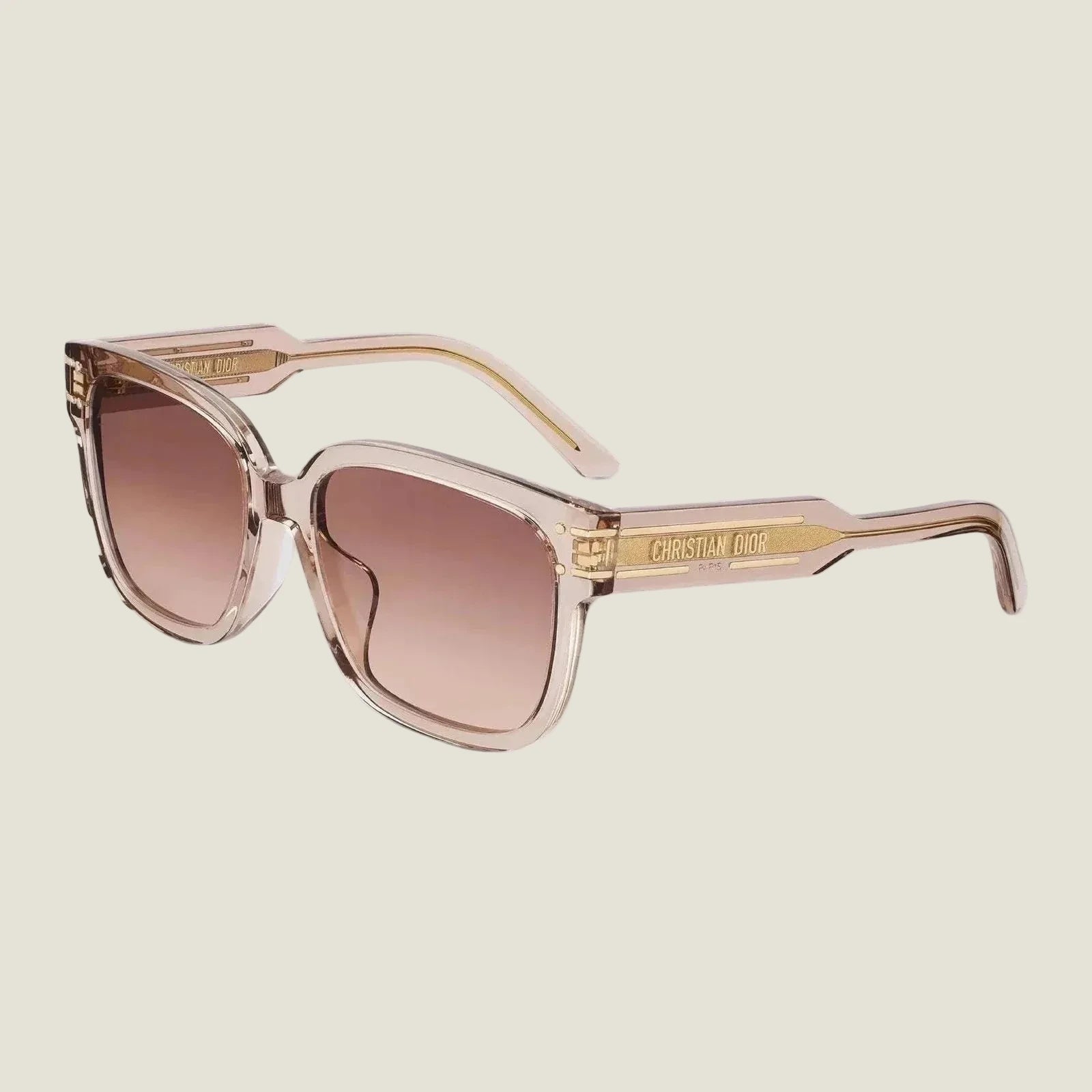 DIOR sunglasses, bold design, innovative style, UV400 lenses, luxury accessory.