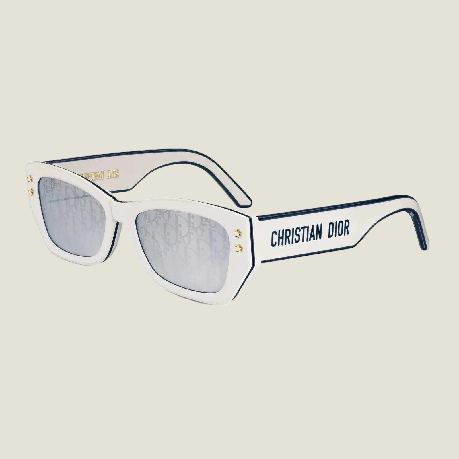 DIOR משקפי שמש יוקרתיים בעיצוב נועז עם עדשות UV400 ומסגרת מתקדמת.