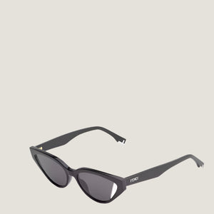 Luxury Fendi sunglasses with black frame and UV400 lenses.