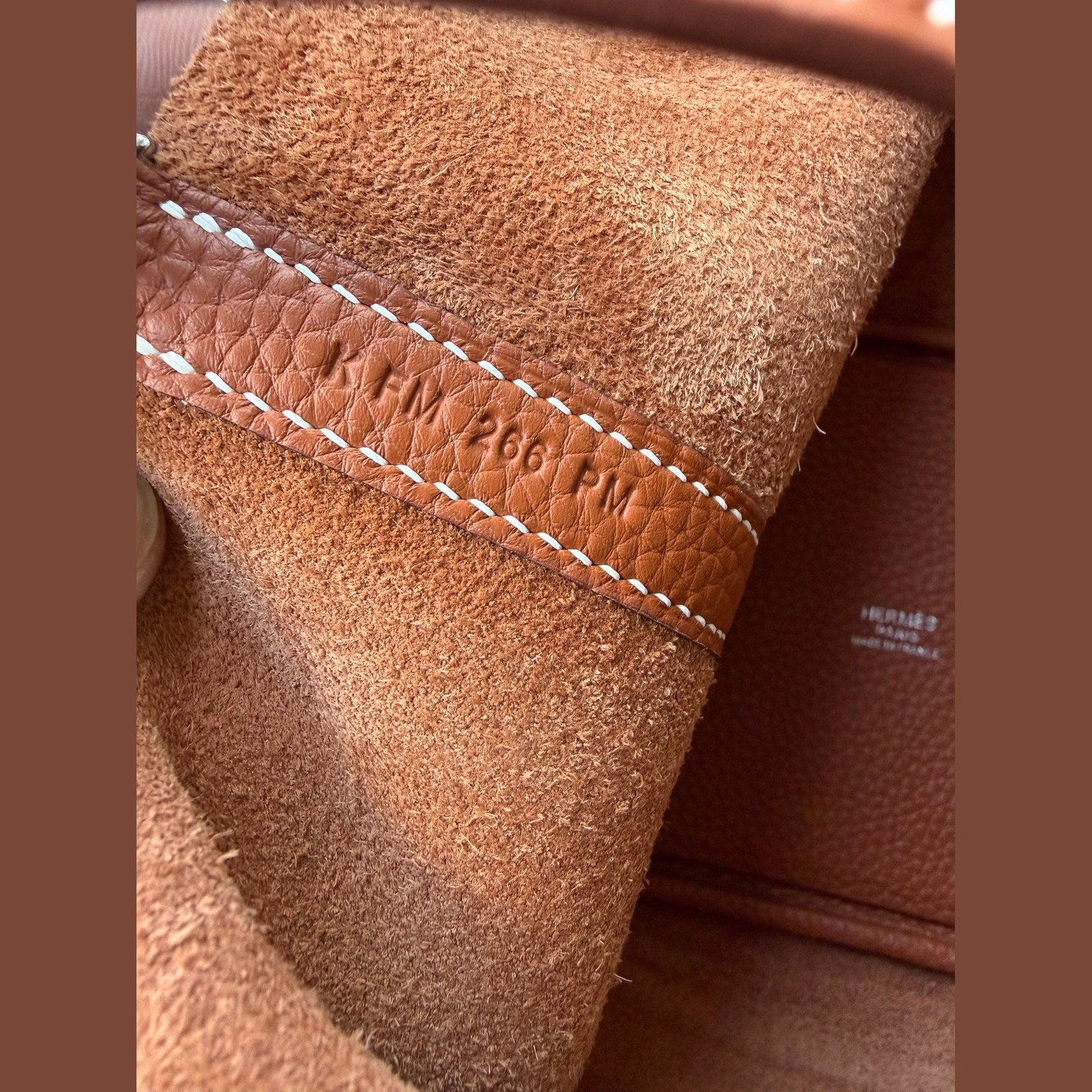 Image of Hermès Picotin 22 במלאי חום עם כסף