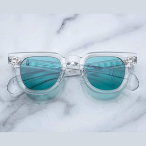 משקפי שמש Jacques Marie Mage Vendome שקופים עם מסגרת פלסטיק, הגנה UVA/UVB.