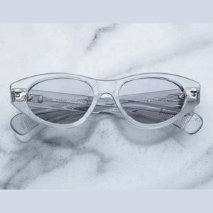 משקפי שמש Jacques Marie Mage KRASNER שקוף, מסגרת פלסטיק, הגנה 100% UV, צבע שקוף.