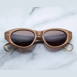 משקפי שמש Jacques Marie Mage KRASNER בצבע ניוד עם מסגרת פלסטיק והגנת UVA/UVB.