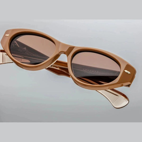 משקפי שמש Jacques Marie Mage KRASNER בצבע ניוד עם מסגרת מפלסטיק והגנת UVA/UVB.