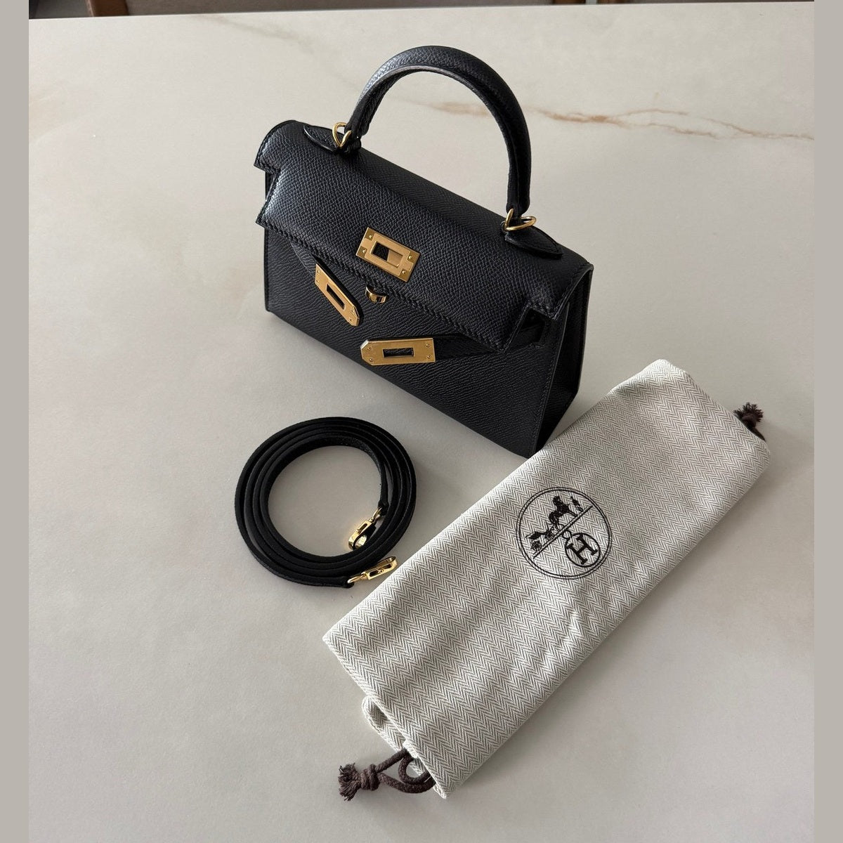 Image of Hermès kelly 20cm במלאי