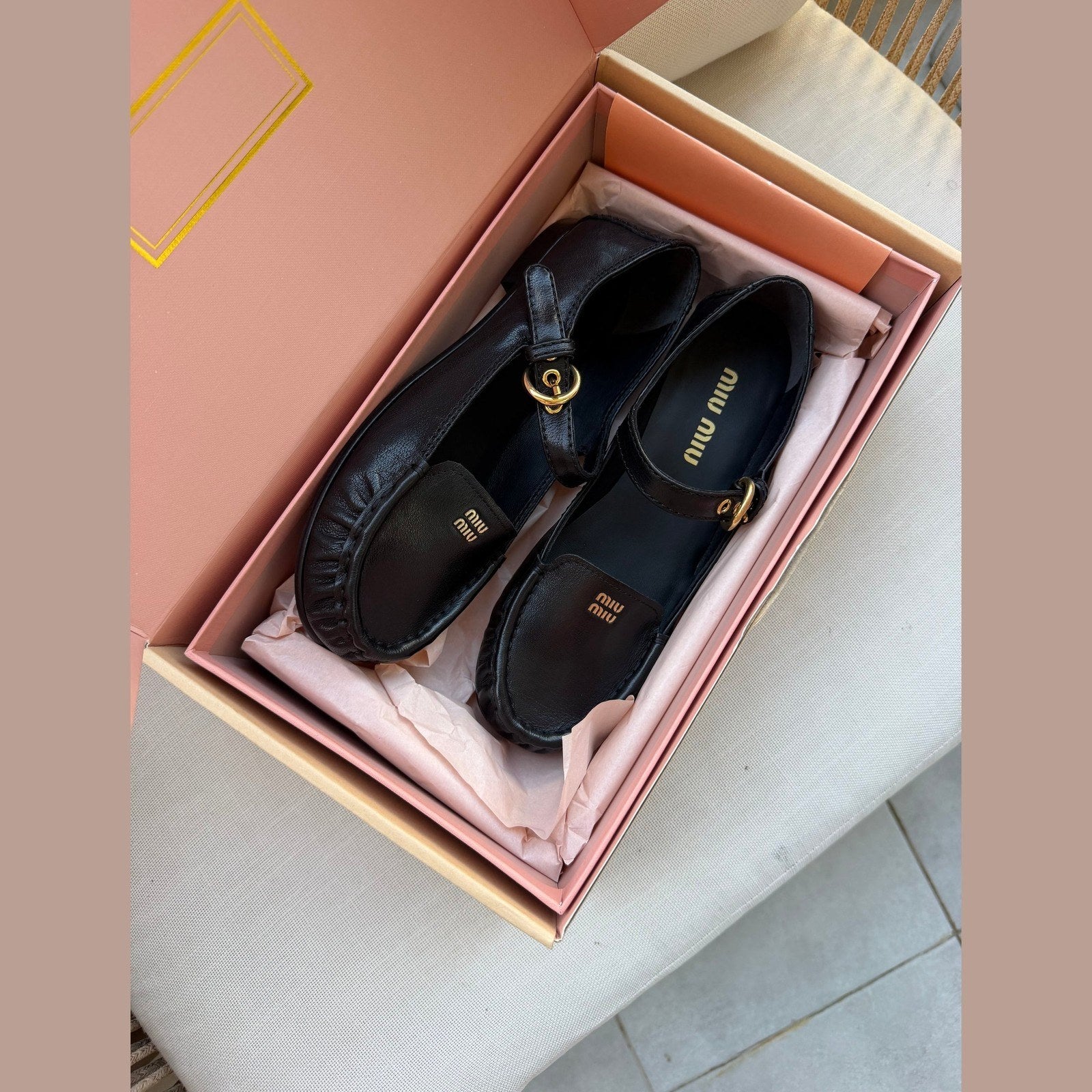 Image of Miu Miu mary jane במלאי