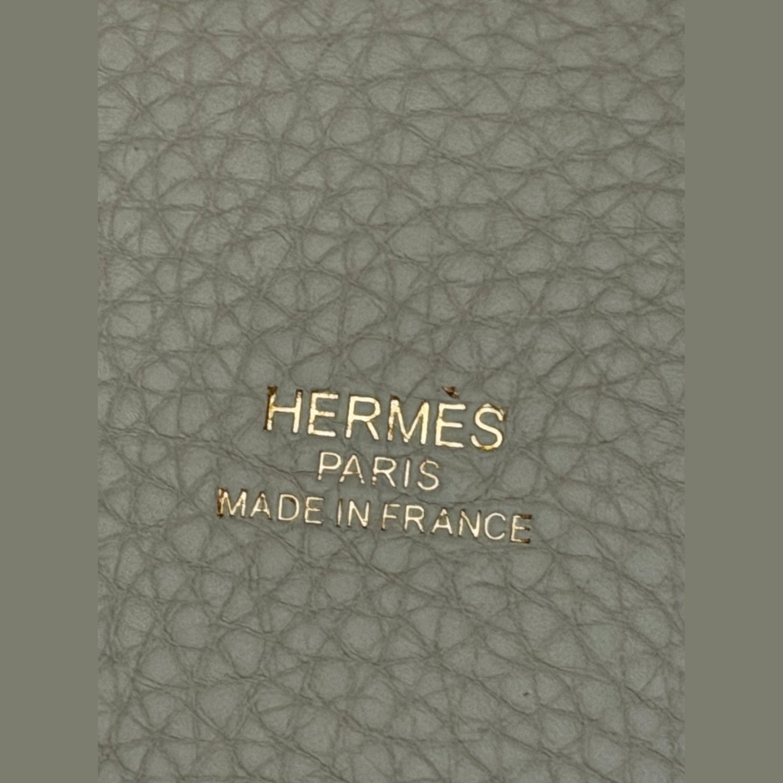 Image of Hermès Picotin 18 במלאי אפור עם זהב