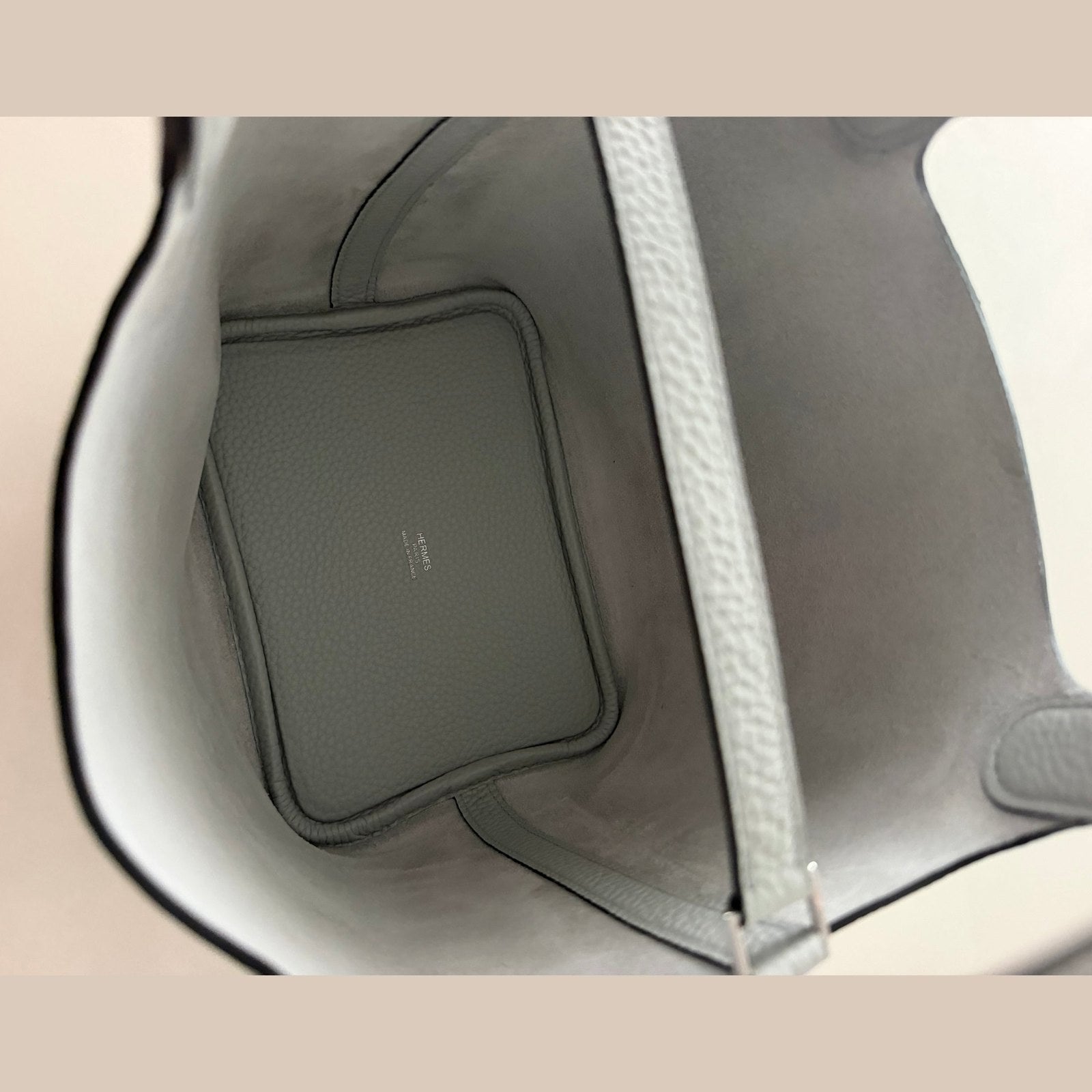 Image of Hermès Picotin 18 במלאי אפור עם כסף
