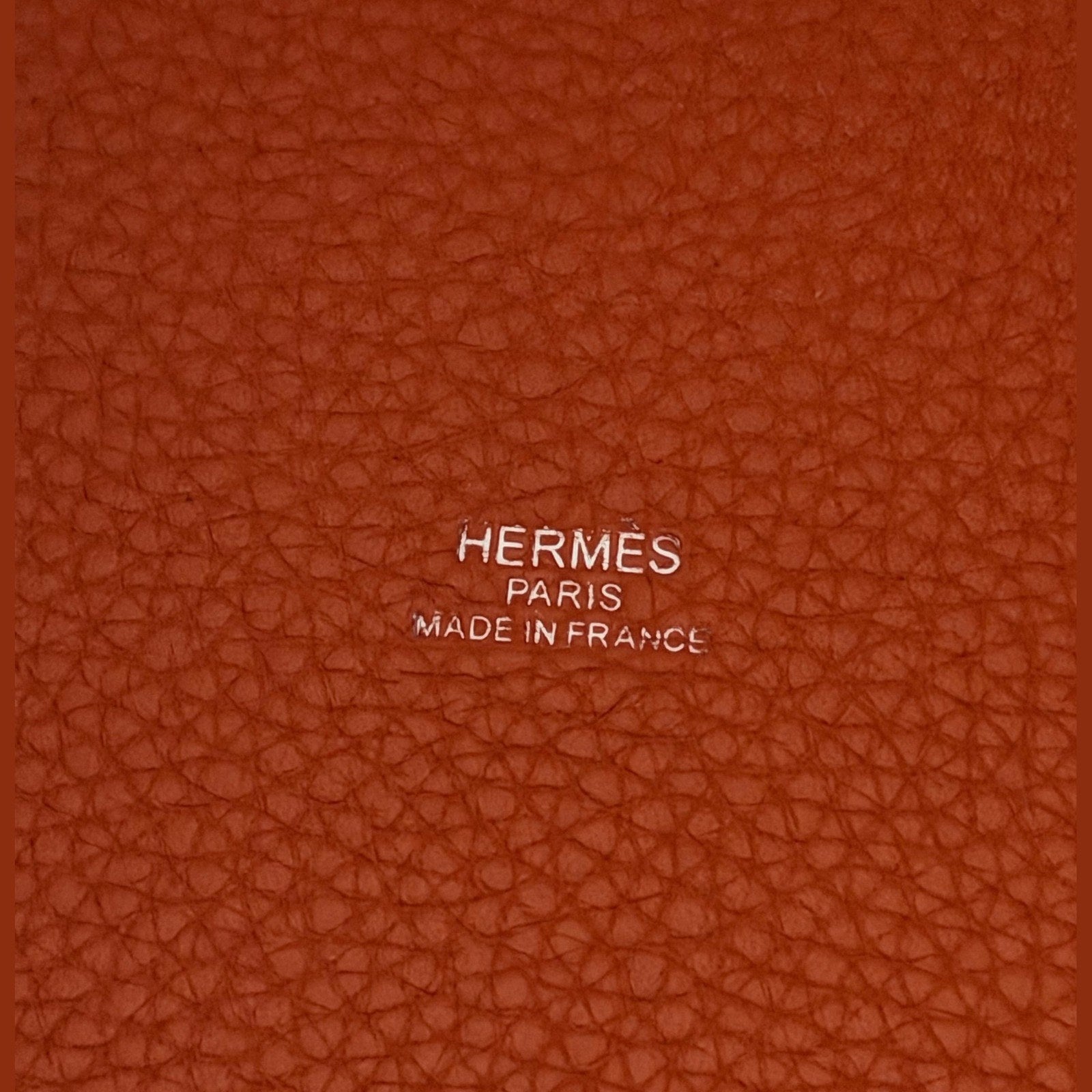 Hermès Picotin 18 במלאי כתום עם כסף