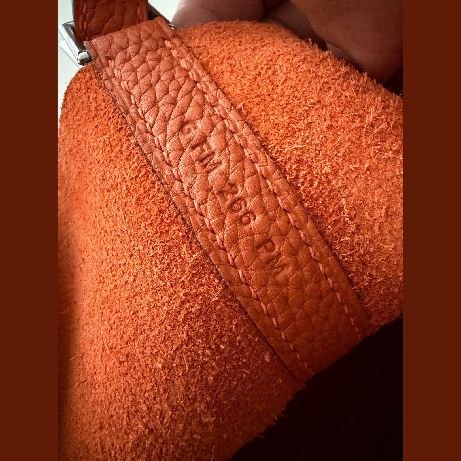 Image of Hermès Picotin 18 במלאי כתום עם כסף