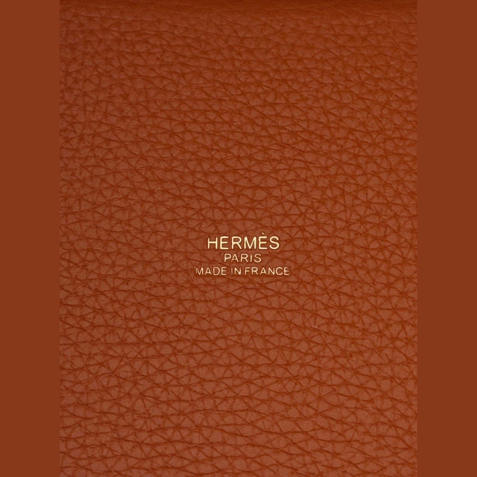 Image of Hermès Picotin 18  כתום עם זהב במלאי