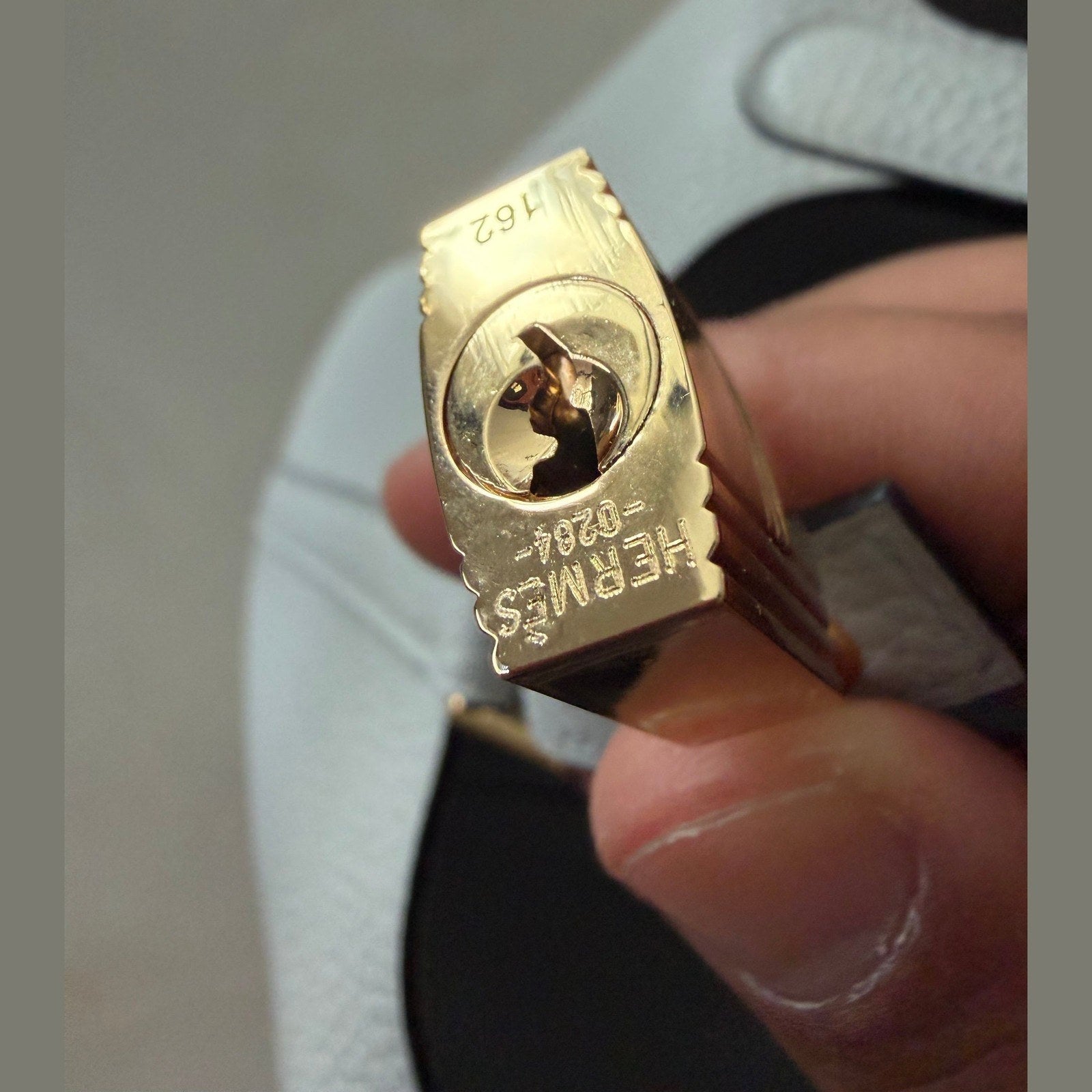 Image of Hermès Picotin 18 במלאי אפור עם זהב