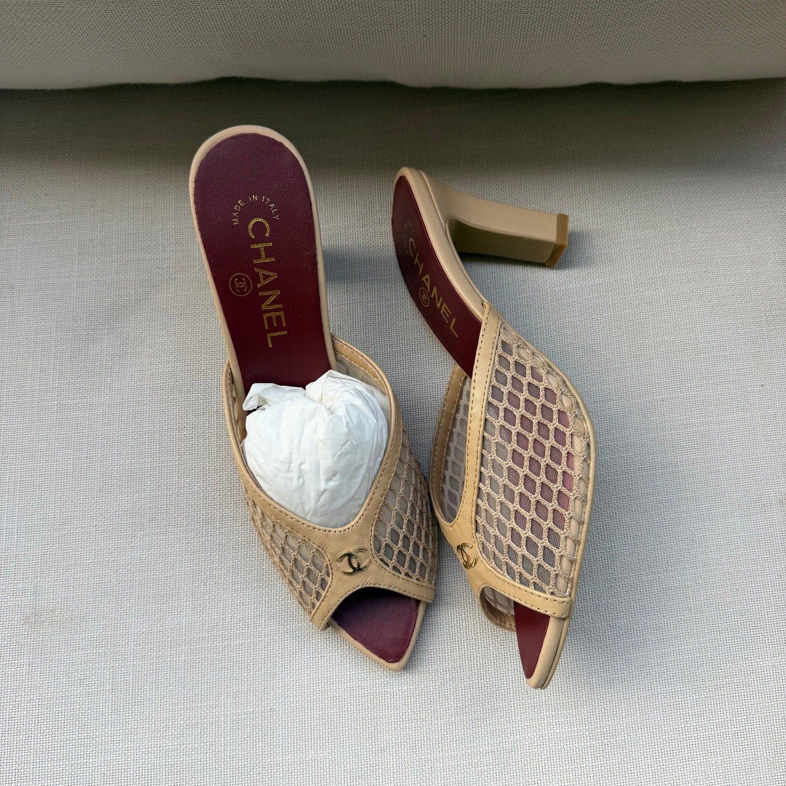 Image of Chanel mules במלאי